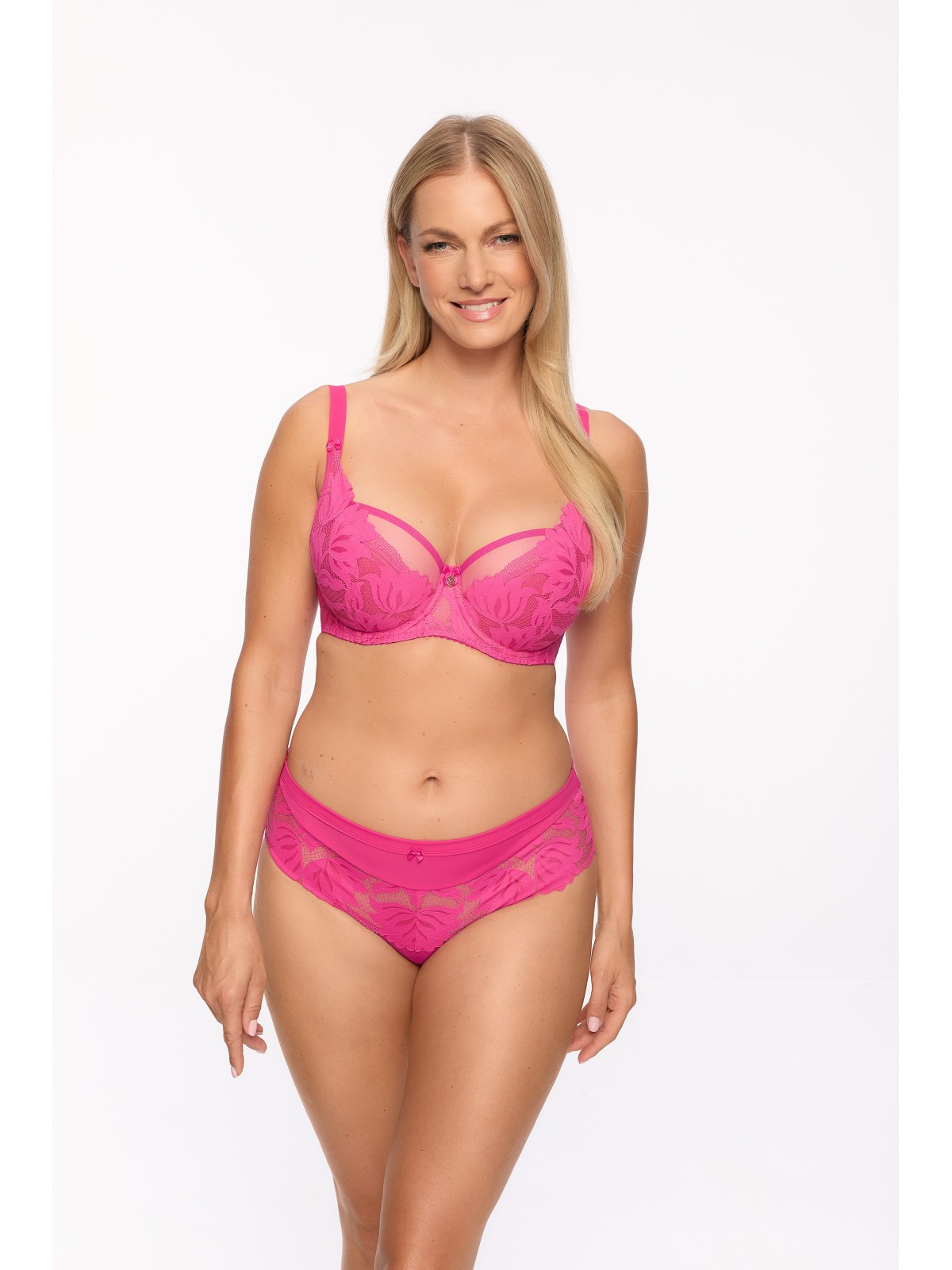 BIUSTONOSZ SEMI-SOFT KETO BS 1134 FUKSJA
