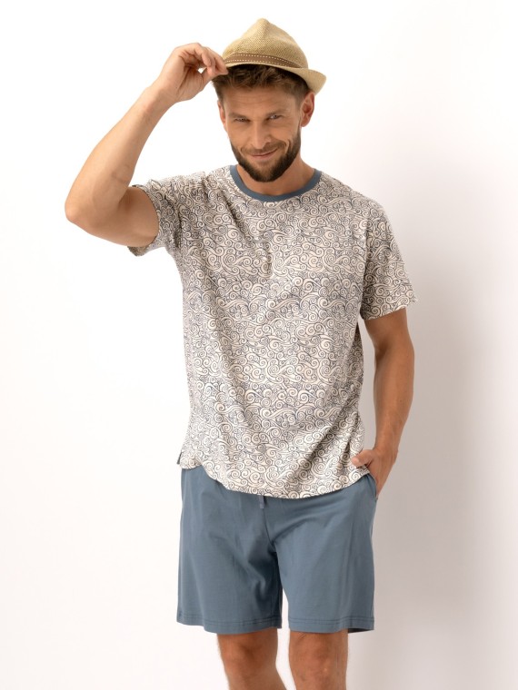 PIŻAMA MĘSKA MNS 748 KR PIŻAMA MĘSKA MNS 748 KR