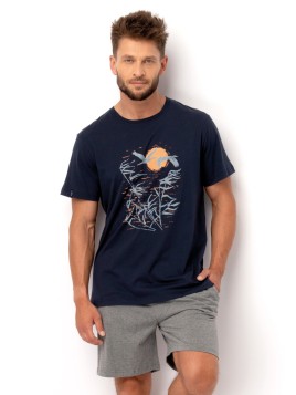 PIŻAMA MĘSKA MNS 749 KR