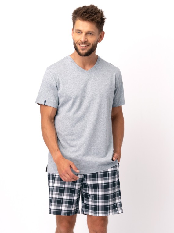 PIŻAMA MĘSKA MNS 460 KR R.3XL-4XL PIŻAMA MĘSKA MNS 460 KR R.3XL-4XL