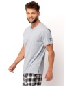 PIŻAMA MĘSKA MNS 460 KR R.3XL-4XL PIŻAMA MĘSKA MNS 460 KR R.3XL-4XL
