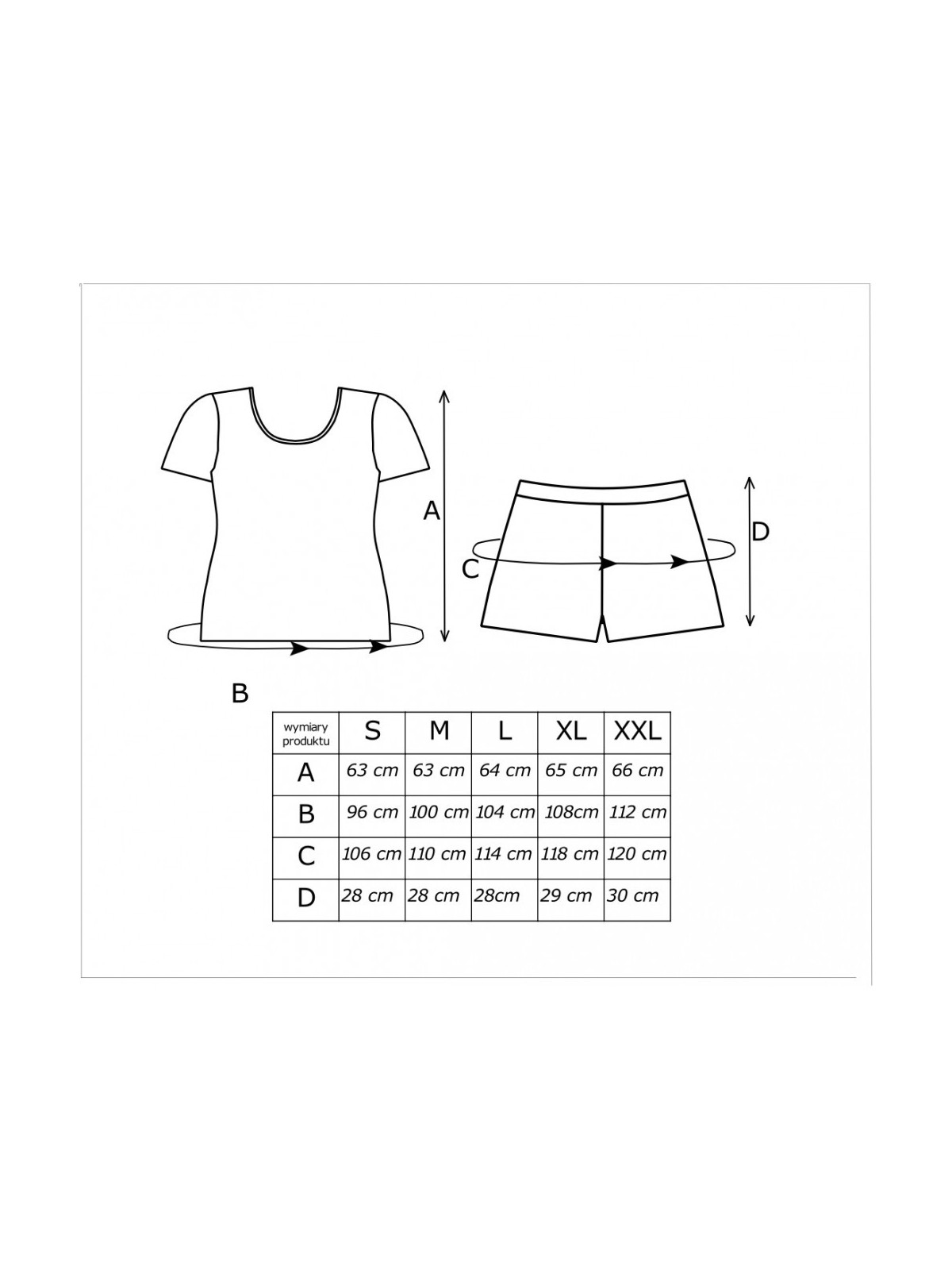 PIŻAMA CHERRY SHORT
