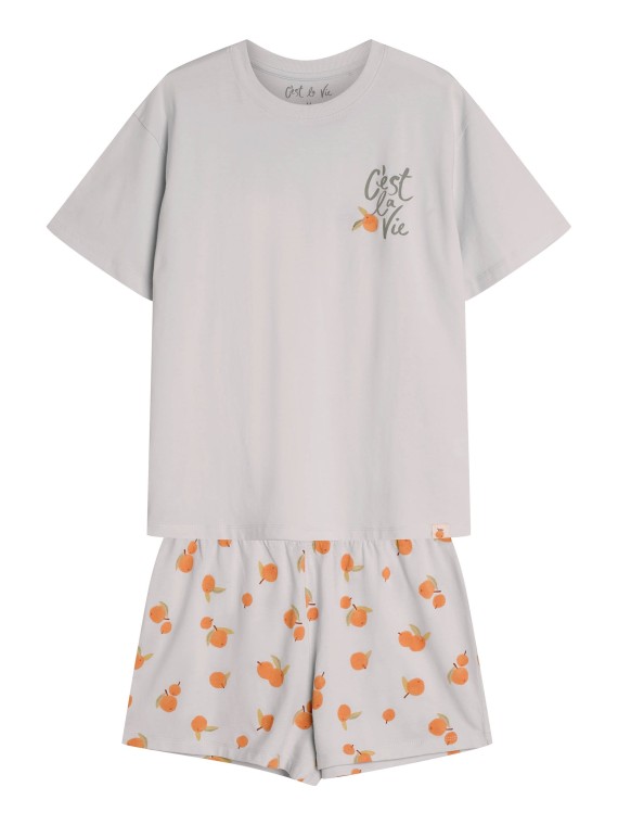 PIŻAMA DAMSKA NARANJA 42684 KR PIŻAMA DAMSKA NARANJA 42684 KR