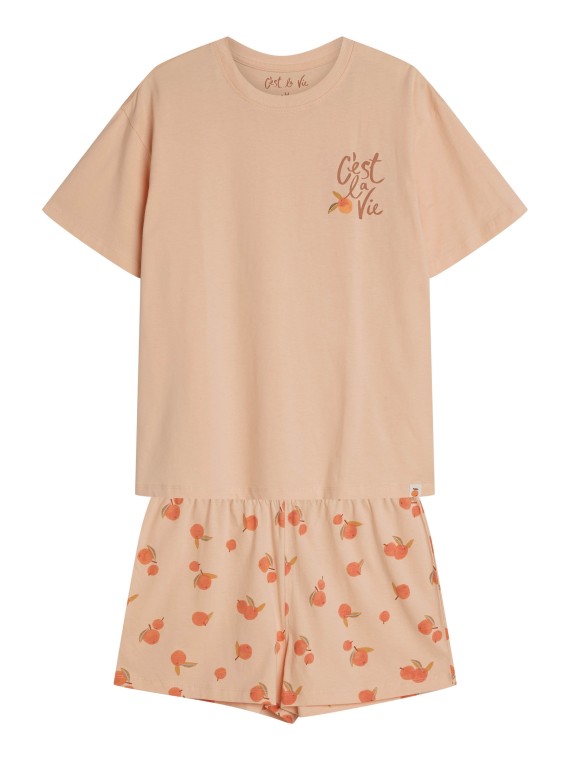 PIŻAMA DAMSKA NARANJA 42684 KR PIŻAMA DAMSKA NARANJA 42684 KR