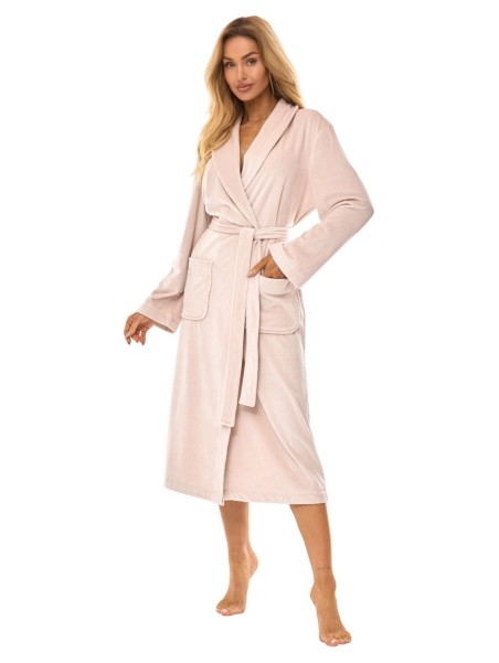 SZLAFROK DAMSKI DŁUGI 2510