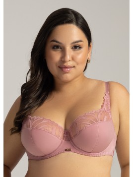 BIUSTONOSZ AV 2105 SEMI SOFT PINK PEONY MAXI