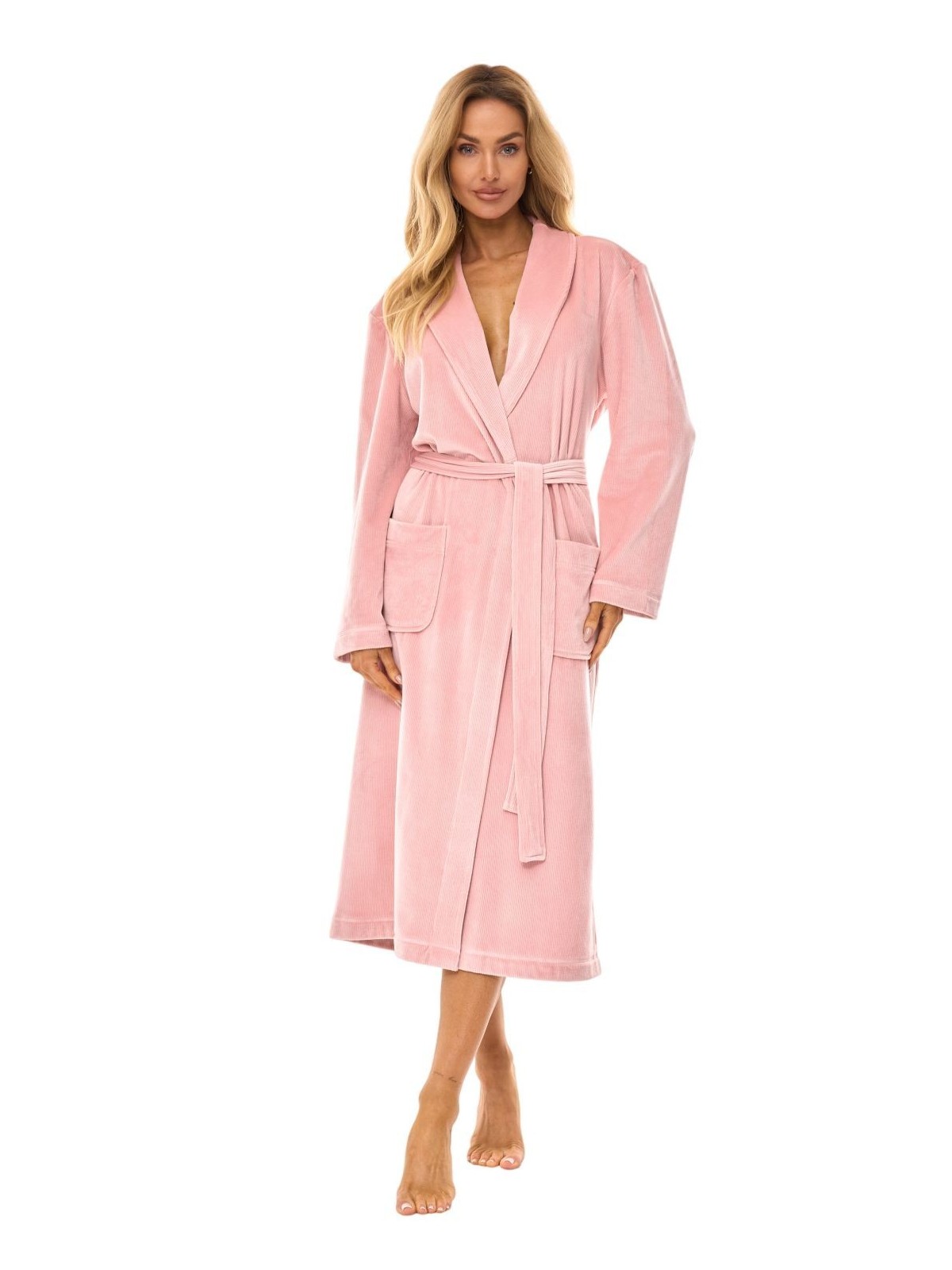 SZLAFROK DAMSKI DŁUGI 2510