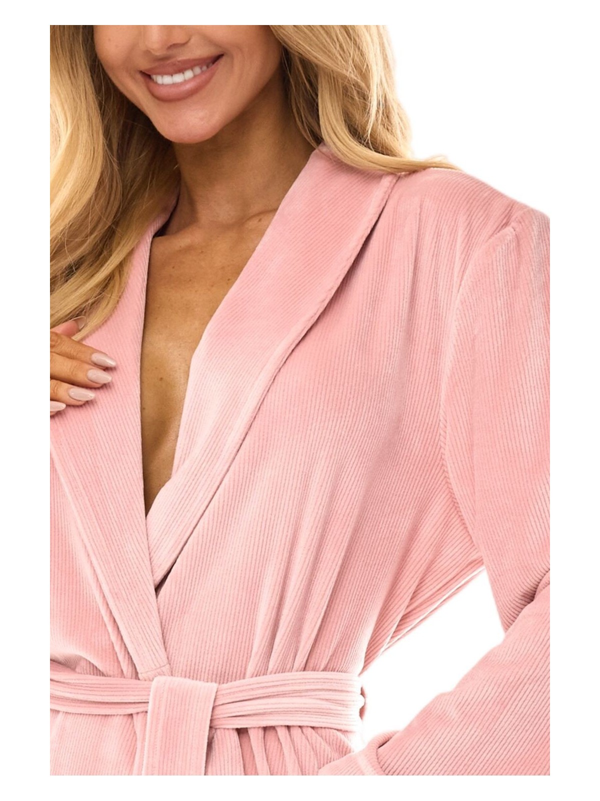 SZLAFROK DAMSKI DŁUGI 2510