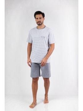 PIŻAMA MĘSKA 483A KR R.2XL