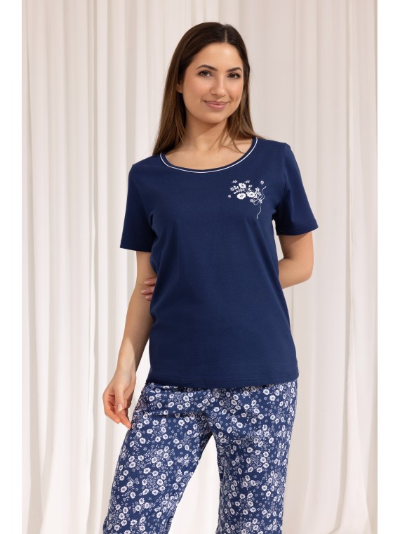 PIŻAMA DAMSKA 691A KR R.2XL-4XL