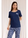 PIŻAMA DAMSKA 691A KR R.2XL-4XL