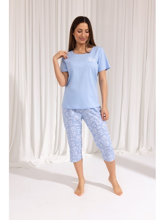 PIŻAMA DAMSKA 691A KR R.2XL-4XL