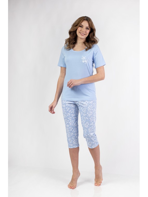 PIŻAMA DAMSKA 691A KR R.2XL-4XL