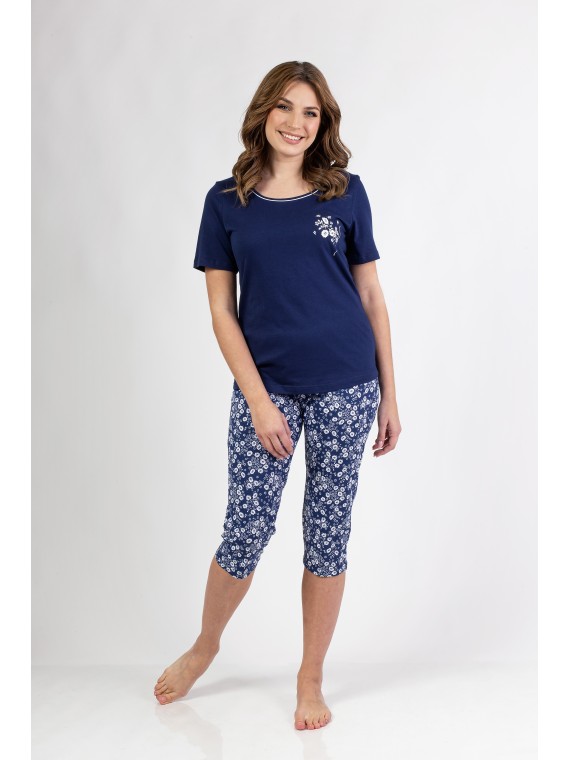 PIŻAMA DAMSKA 691A KR R.2XL-4XL