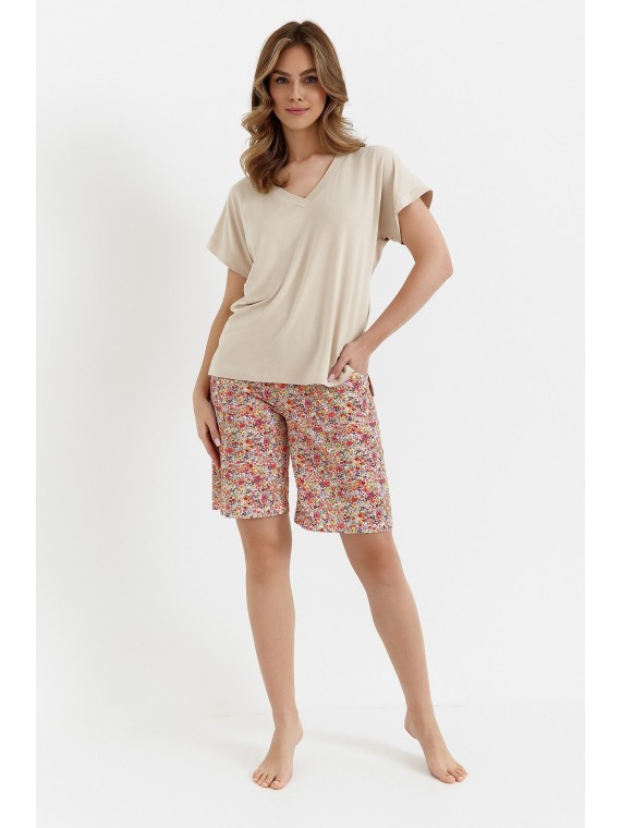 PIŻAMA DAMSKA 456 KR R.2XL PIŻAMA DAMSKA 456 KR R.2XL