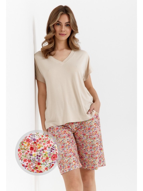 PIŻAMA DAMSKA 456 KR R.2XL PIŻAMA DAMSKA 456 KR R.2XL