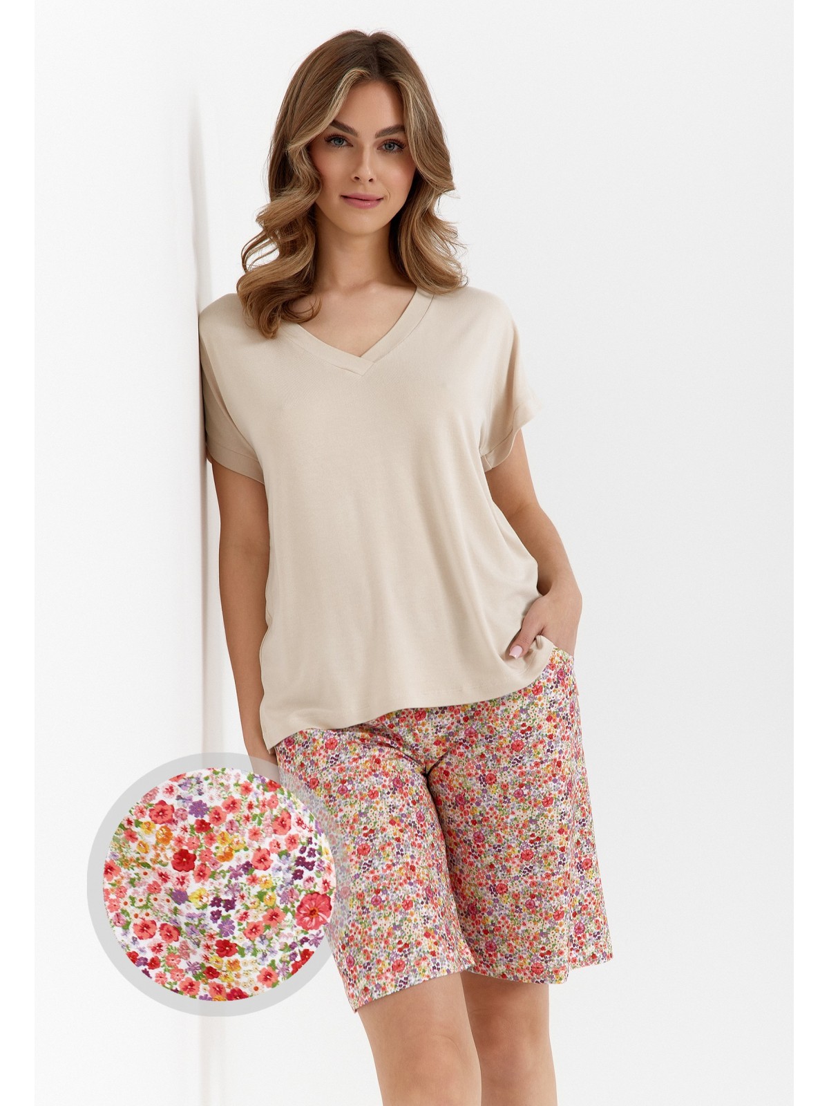 PIŻAMA DAMSKA 456 KR R.2XL