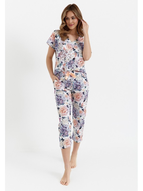 PIŻAMA DAMSKA 468 KR R.2XL