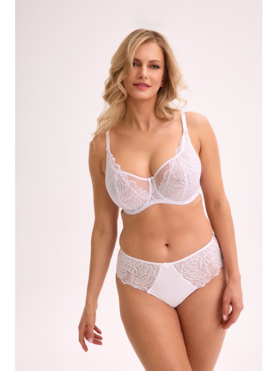 BIUSTONOSZ SOFT-BALCONETTE JESSIA BS 1229 BIAŁY