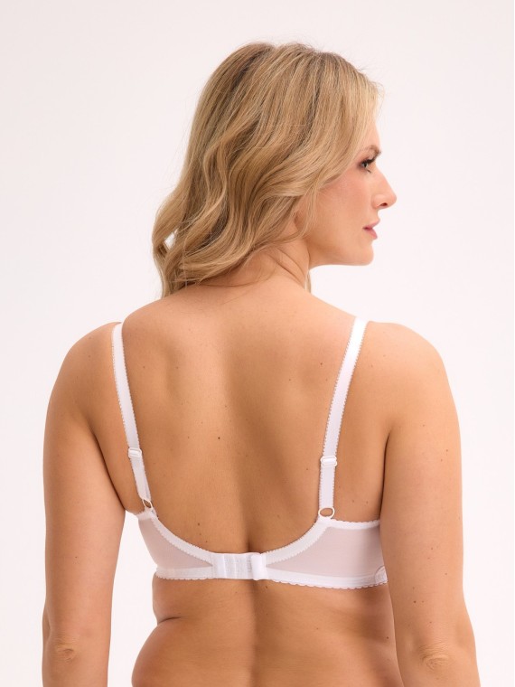 BIUSTONOSZ SOFT-BALCONETTE JESSIA BS 1229 BIAŁY