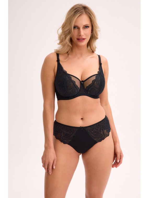 BIUSTONOSZ SOFT-BALCONETTE JESSIA BSO 1229 CZARNY