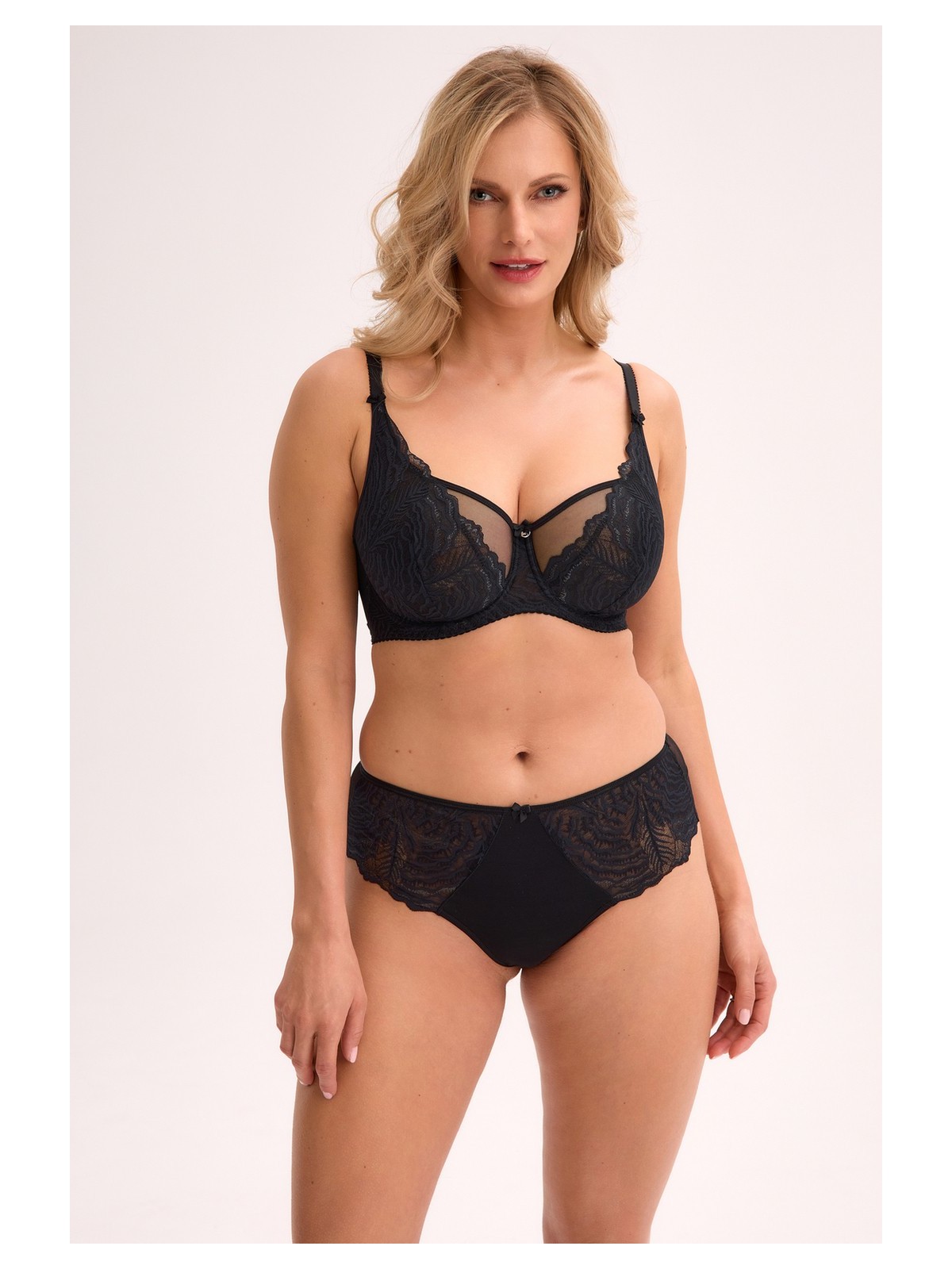 BIUSTONOSZ SOFT-BALCONETTE JESSIA BSO 1229 CZARNY
