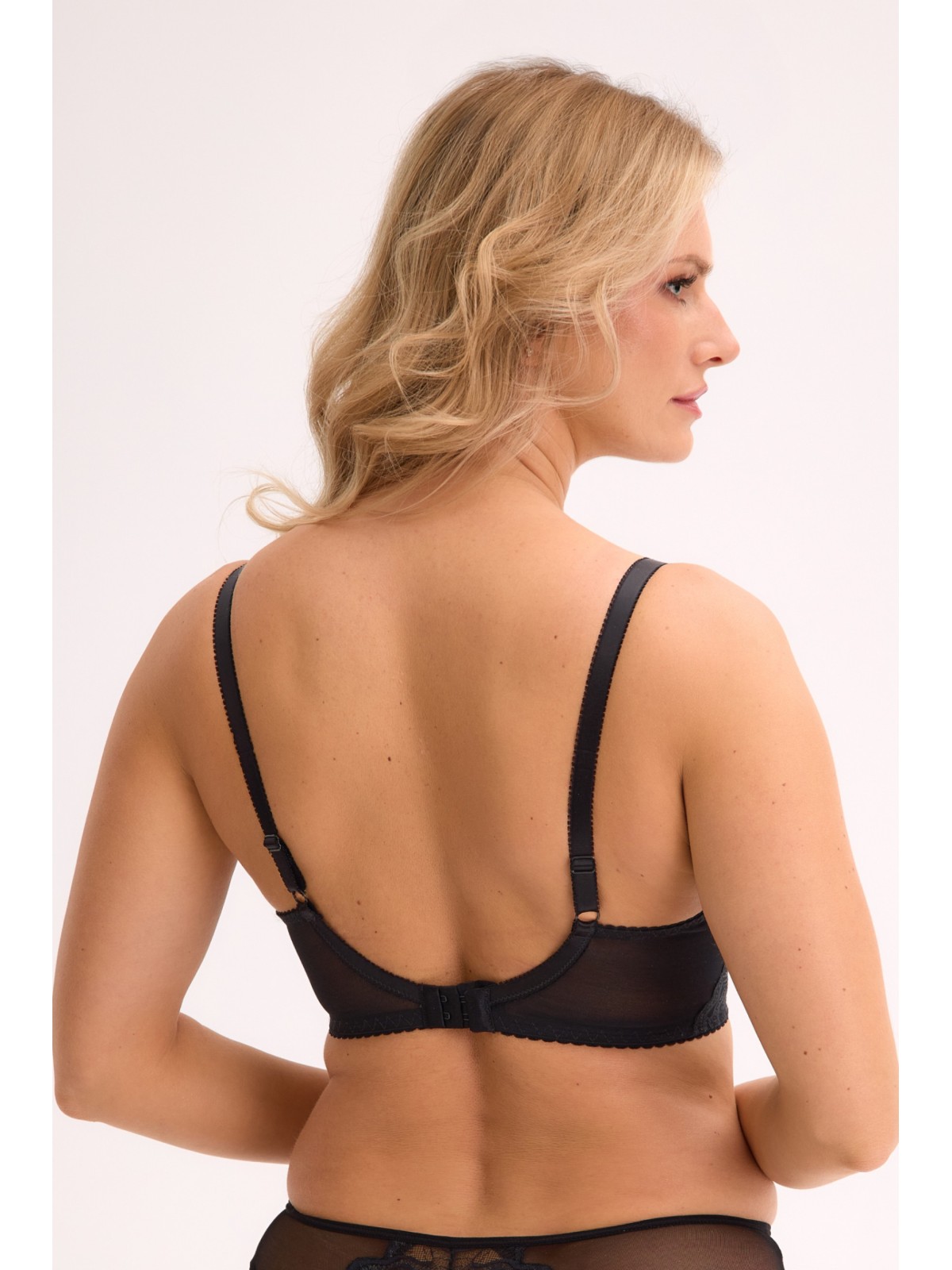 BIUSTONOSZ SOFT-BALCONETTE JESSIA BSO 1229 CZARNY
