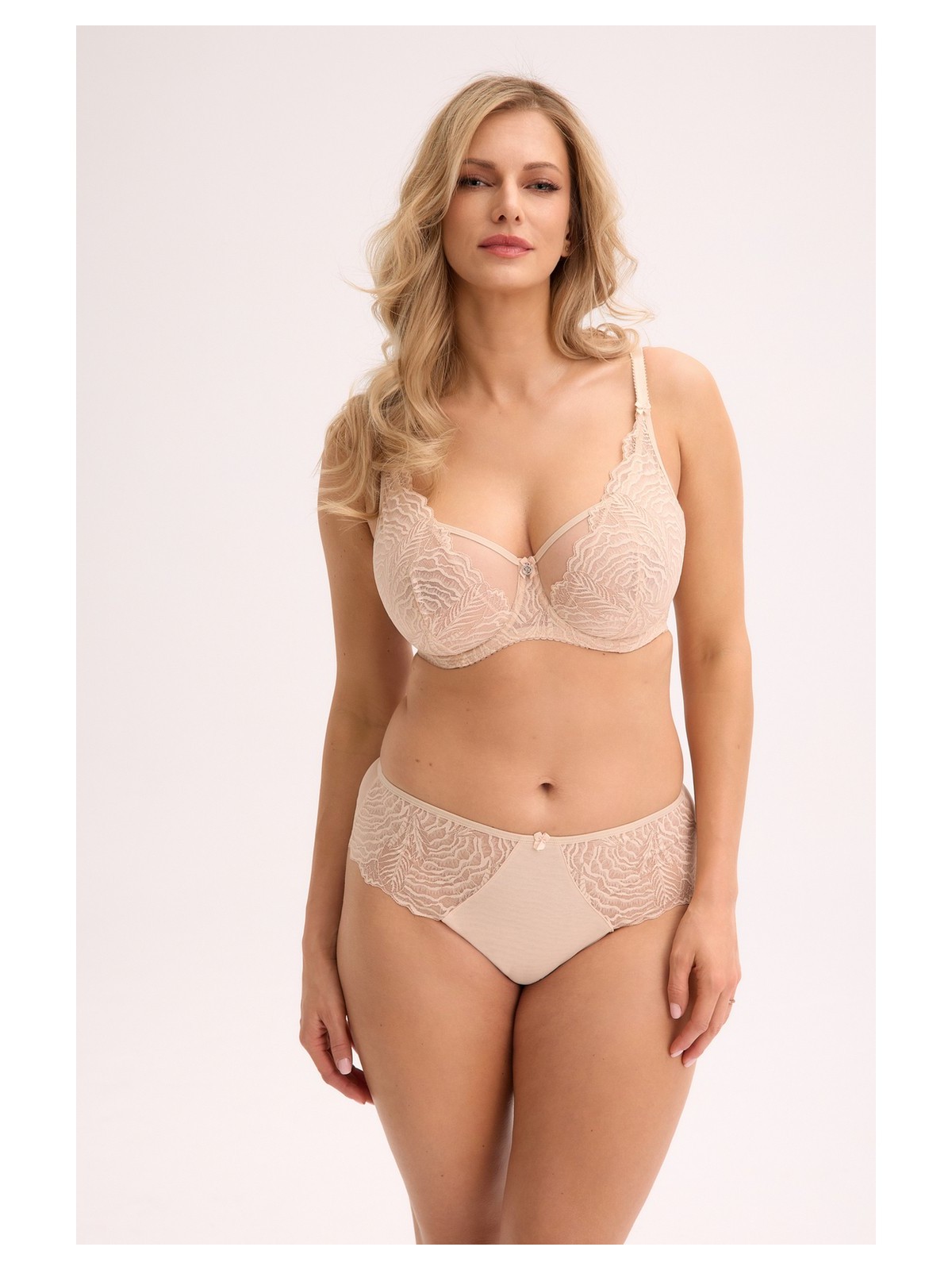 BIUSTONOSZ SOFT BALCONETTE JESSIA BSO 1229 BEŻOWY