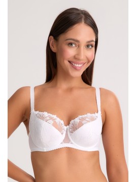 BIUSTONOSZ SEMI-SOFT PARIS BS 1302 BIAŁY