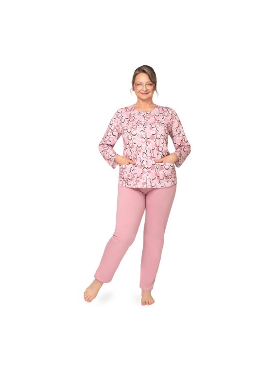 PIŻAMA DAMSKA MARIA III 202 DR R.3XL-4XL PIŻAMA DAMSKA MARIA III 202 DR R.3XL-4XL
