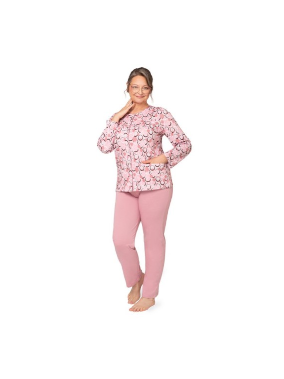PIŻAMA DAMSKA MARIA III 202 DR R.3XL-4XL PIŻAMA DAMSKA MARIA III 202 DR R.3XL-4XL