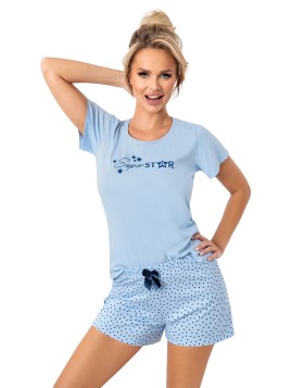 PIŻAMA DAMSKA STAR SHORT