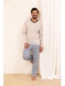 PIŻAMA MĘSKA 491 DR R.2XL