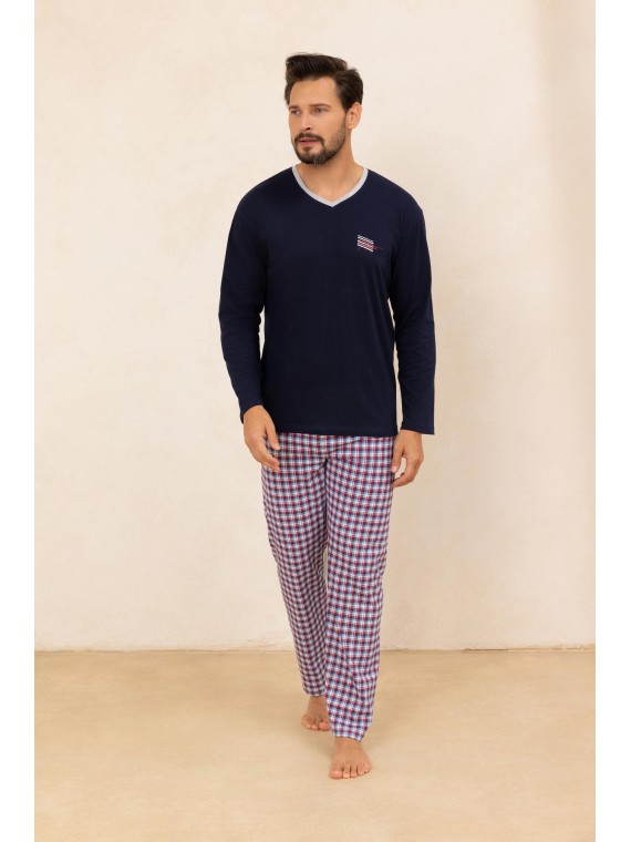 PIŻAMA MĘSKA 491 DR R.2XL