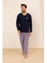 PIŻAMA MĘSKA 491 DR R.2XL