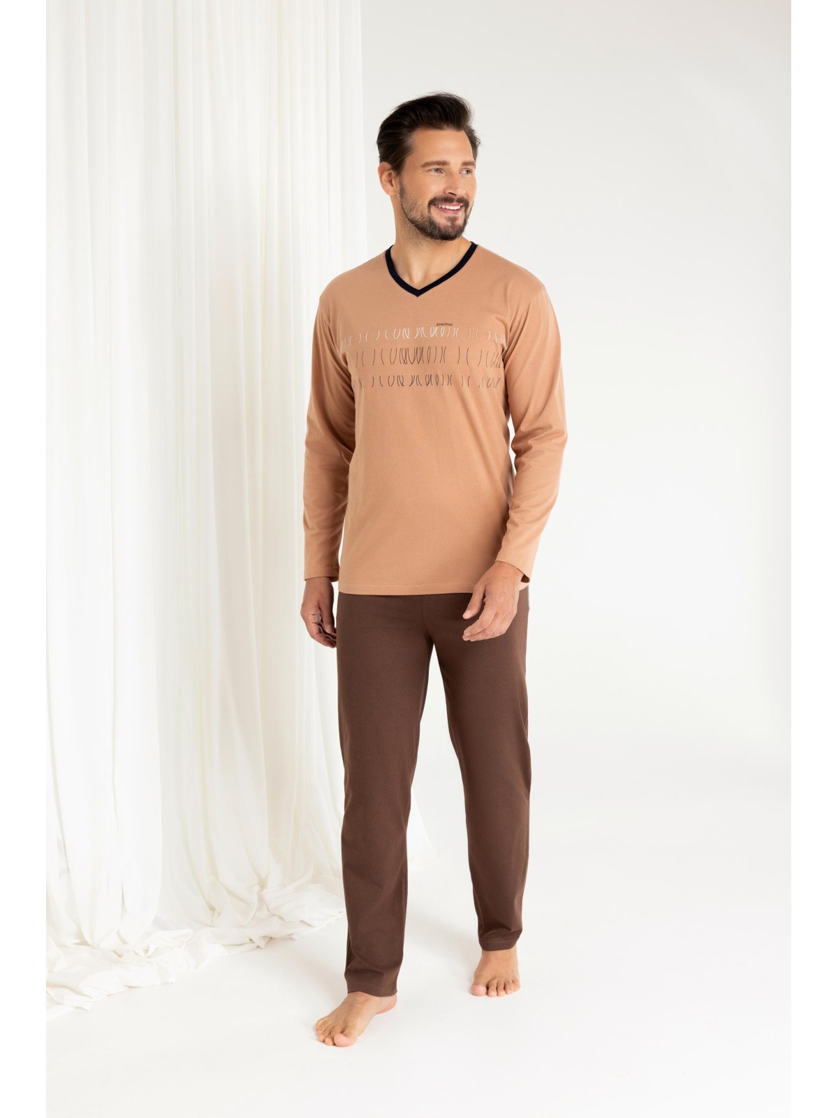 PIŻAMA MĘSKA 495 DR R.2XL