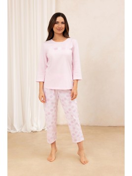 PIŻAMA DAMSKA 702 3/4 R R.2XL