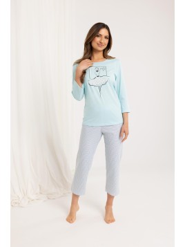 PIŻAMA DAMSKA 716 3/4 R