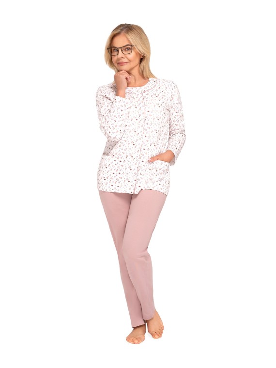 PIŻAMA DAMSKA MARIA III 202 DR R.3XL-4XL PIŻAMA DAMSKA MARIA III 202 DR R.3XL-4XL
