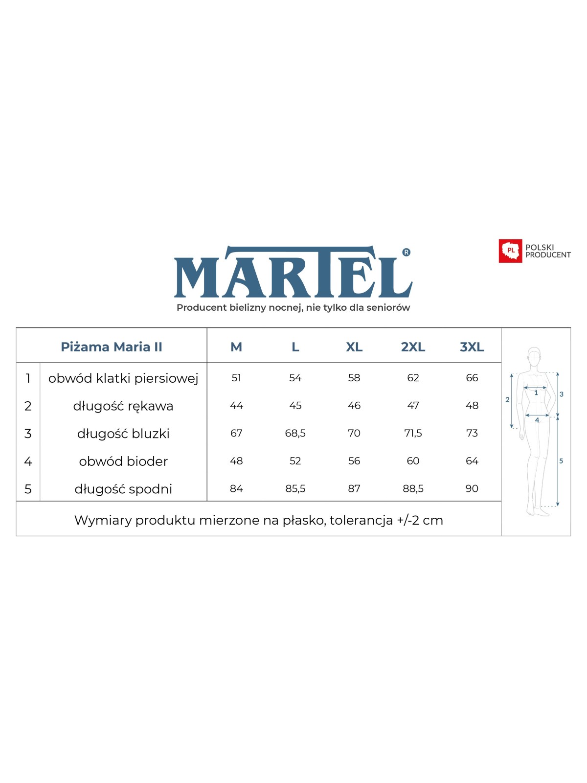PIŻAMA DAMSKA MARIA II 201 3/4 R
