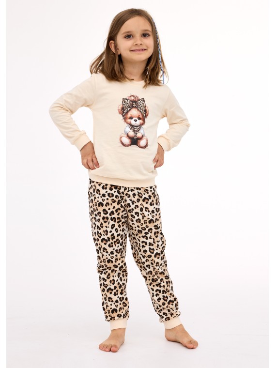 PIŻAMA GIRL KIDS 594/191 PANTHER DR