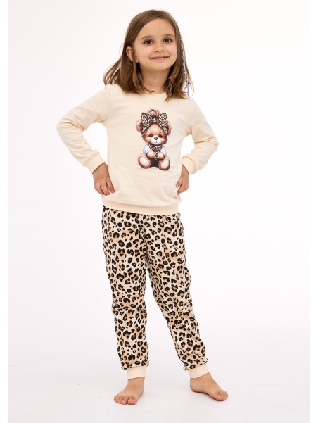 PIŻAMA GIRL KIDS 594/191 PANTHER DR