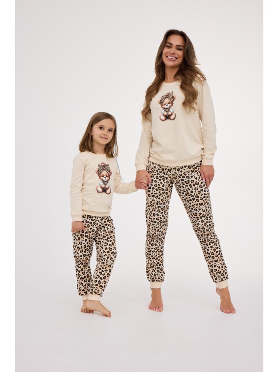PIŻAMA GIRL KIDS 594/191 PANTHER DR