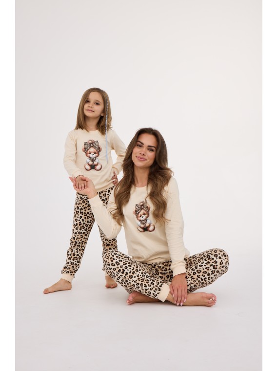 PIŻAMA GIRL KIDS 594/191 PANTHER DR