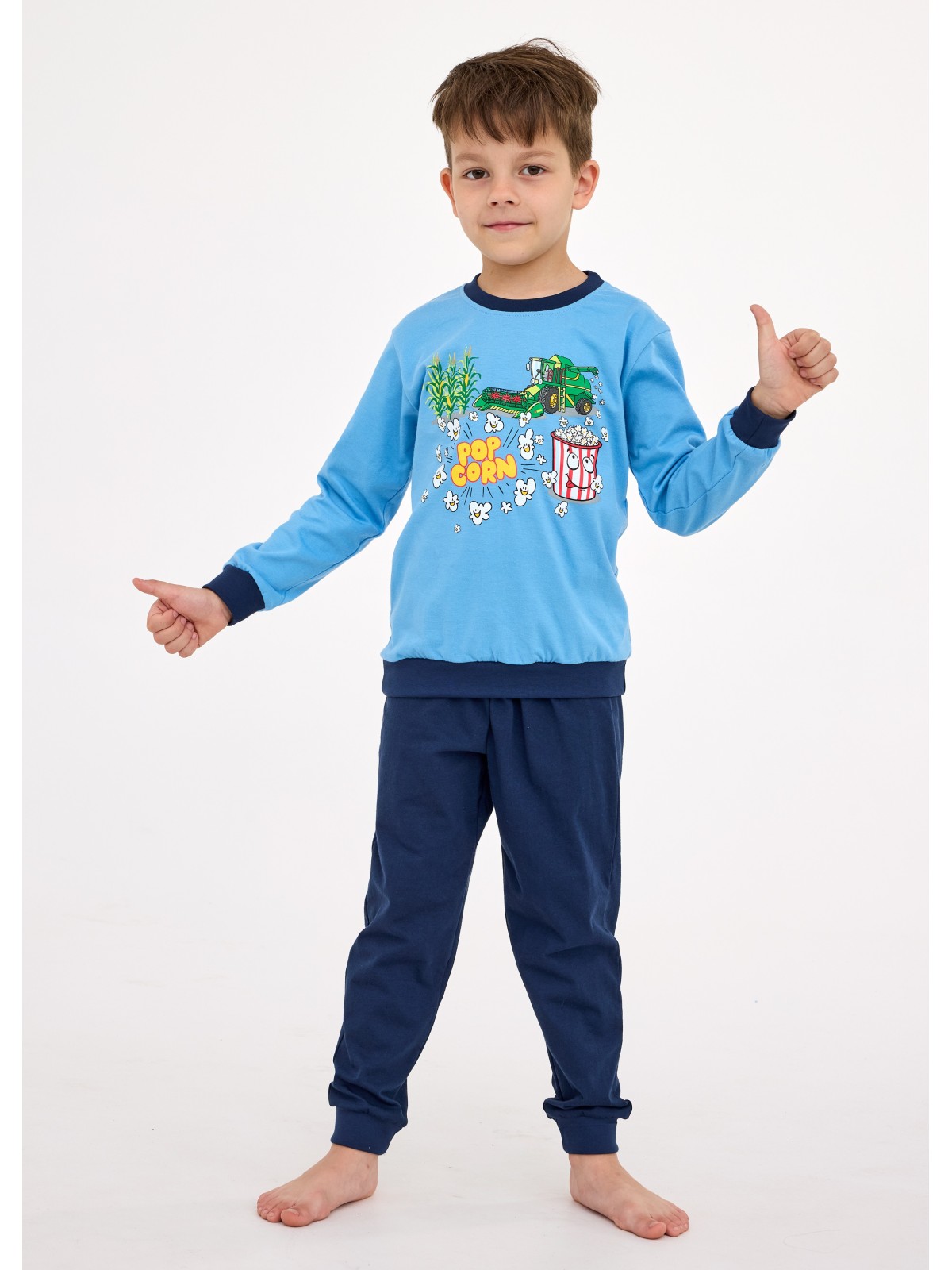 PIŻAMA BOY KIDS 593/175 POPCORN DR