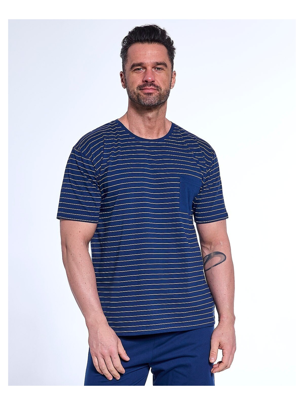 PIŻAMA MĘSKA 325/175 LAGOON KR R.3XL-4XL
