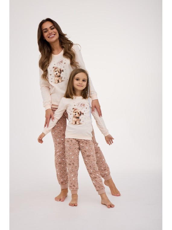 PIŻAMA GIRL KIDS 594/193 SWEET DOG DR