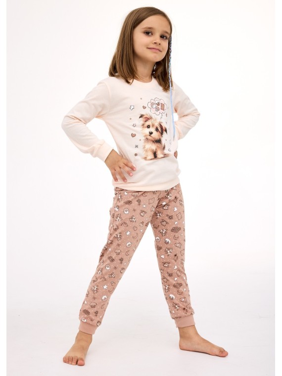 PIŻAMA GIRL YOUNG 592/193 SWEET DOG DR