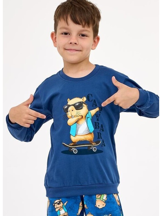 PIŻAMA BOY KIDS 593/177 CAPYBARA DR
