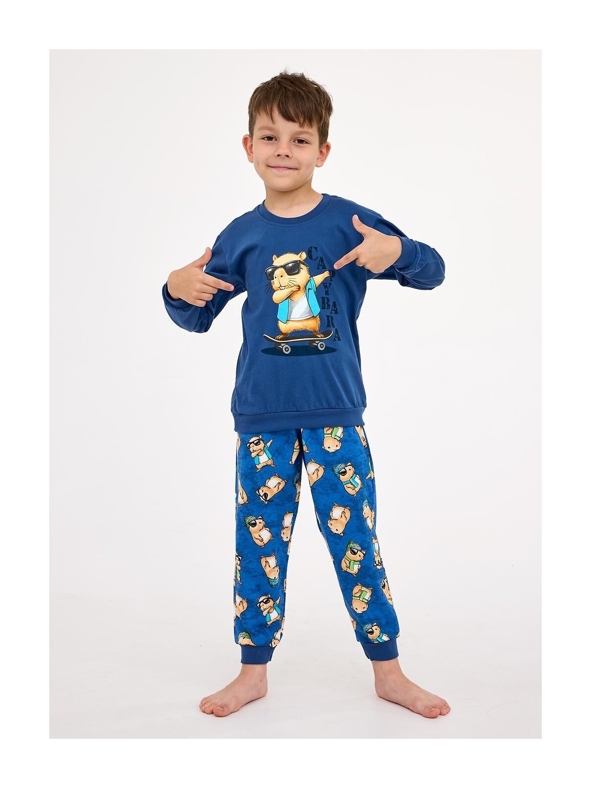 PIŻAMA BOY YOUNG 966/177 CAPYBARA DR